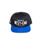 Registration West End Snapback [Black/Blue]
