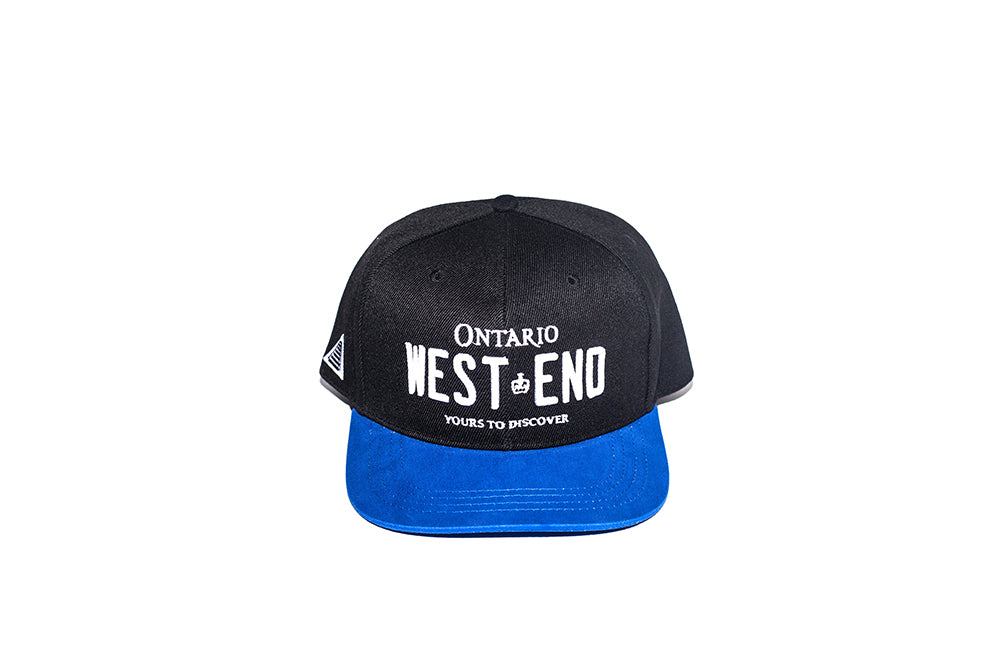 Registration West End Snapback [Black/Blue]