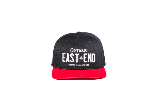 Registration East End Snapback [Black/Red]